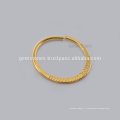 Bague à noeud en forme de plaqué or à la main en Chine, en gros Bague à anneaux en forme de sterling 925 Bijoux Piercing en Septum
